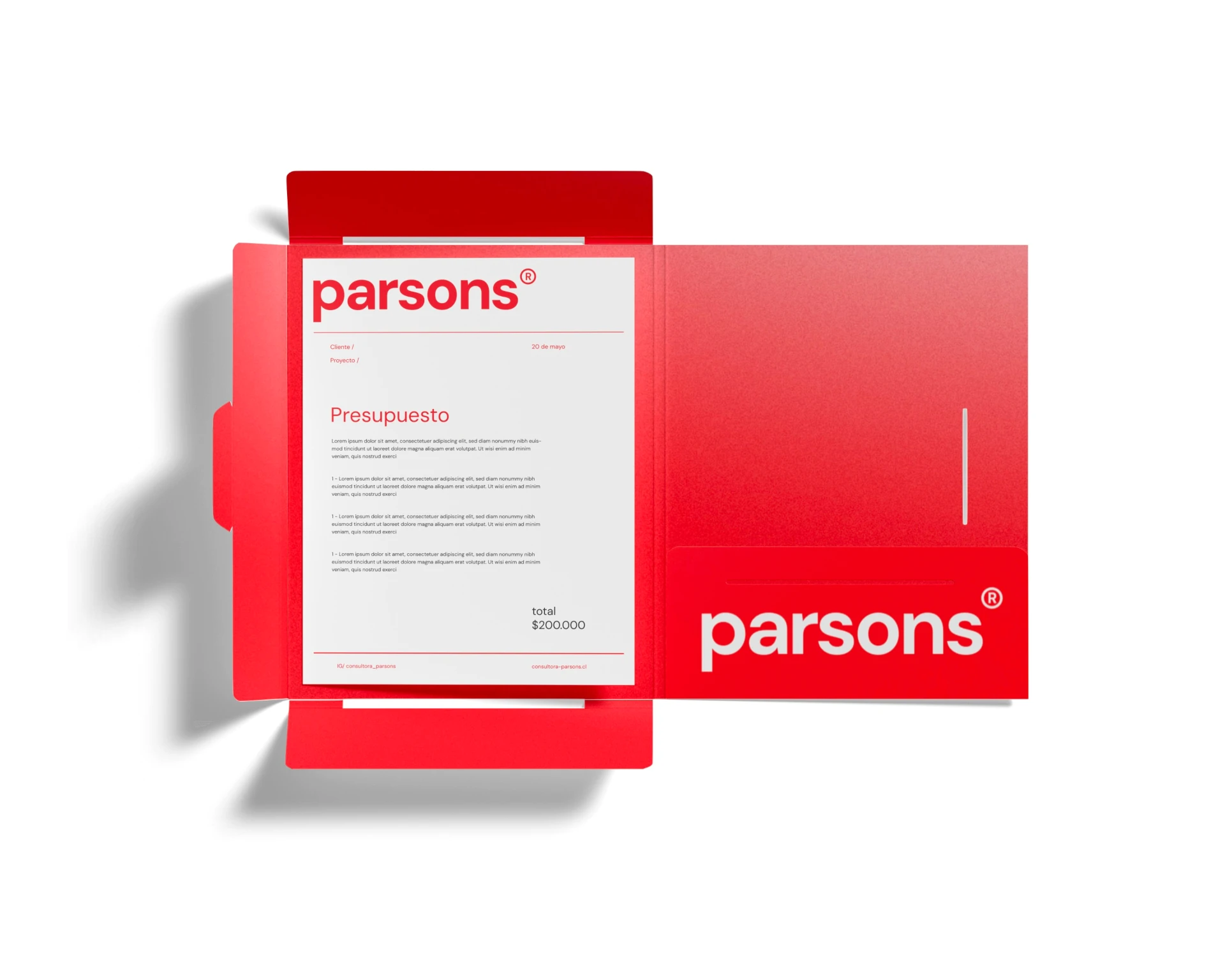 Consultora de marca Parsons