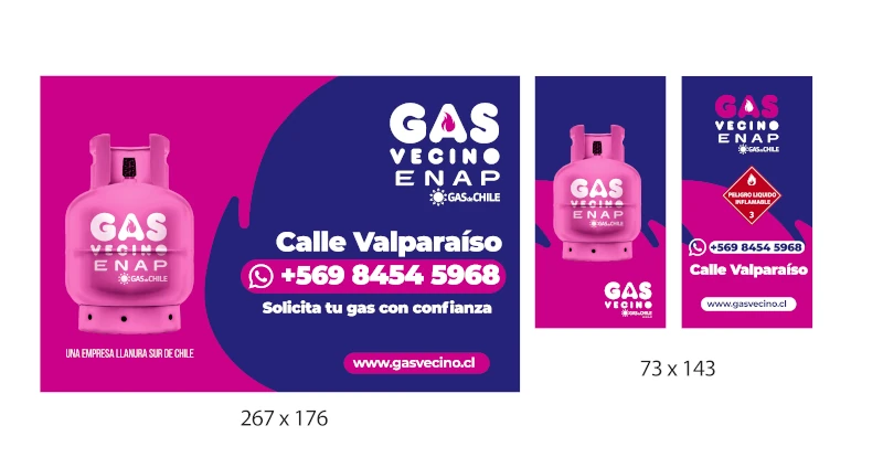 Consultora de marca Parsons - Gas Vecino